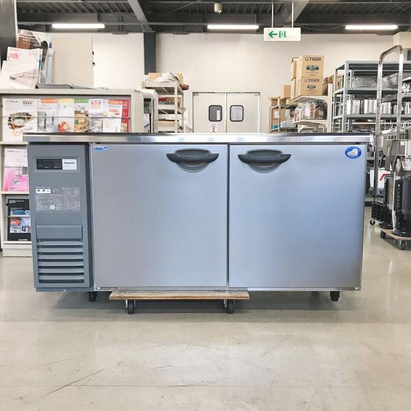 ≪yt2154ジ≫ パナソニック 業務用コールドテーブル冷凍冷蔵庫 SUR-K1561CB-R ② 幅150cm 2021年製造 AC100V 簡易冷却確認済 製造番号100011 中古厨房機器/リユースストレージ仙台 71017-09 SUR-LV1561C パナソニック コールドテーブル冷凍冷蔵庫 旧型式：SUR