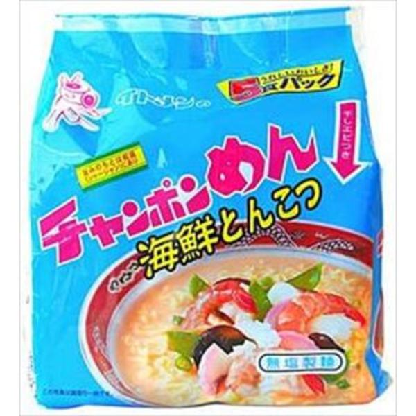 おひとり様１個限りチャンポンめん海鮮風とんこつ（５食入）