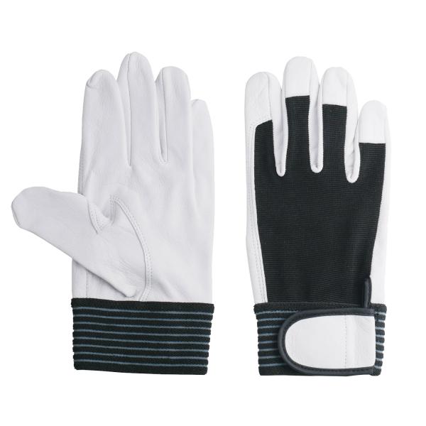 まとめ買い10双セット 山羊クレスト 背抜きマジック AG043 丈夫で柔らかいヤギ革使用 作業手袋 小野商事 エースグローブ
