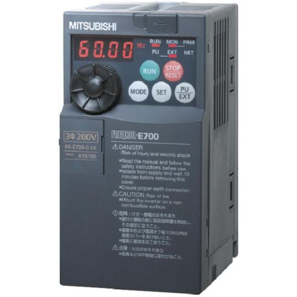 (あすつく) 三菱電機 FR-E720-3.7K 三相200Vインバーター 3.7KW