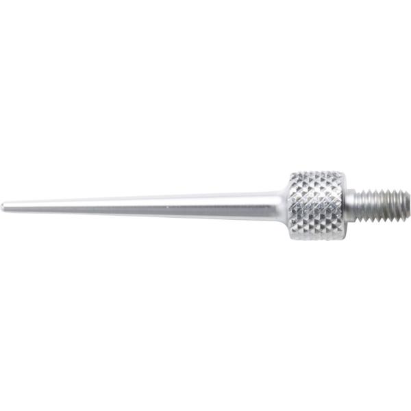 ■ニードル測定子 21AAA255の特長●ダイヤルゲージ用超硬ニードル測定子。●ニードル測定子。●材質：焼入れ鋼。●溝や孔の底面の測定に便利です。●先端ＳＲ：０．４ｍｍ。●Ｌ：２１ｍｍ。●Ｌ：２５ｍｍ。メーカー：ミツトヨ(MITUTOYO)