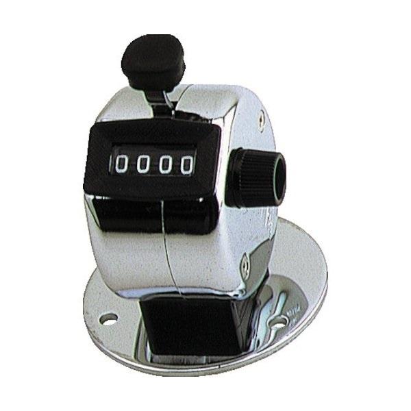 ■手持数取器　台置式H-102Bの特長●台付数取器は、手持ち数取器に取付台を組合せました。出入口カウンターや壁面等に固定して使用することができます●桁数…4●0戻し　リセット…ツマミメーカー：古里精機(KORI)