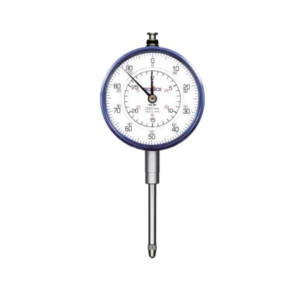 ■ダイヤルゲージ KM-132Dfの特長●平裏蓋のアナログダイヤルゲージです●ショックプルーフ機構付きで耐久性が向上しています●目量(mm)：0.01●測定範囲(mm)：30●繰返し精密度(μm)：5●指示誤差(μm)…・1/10回転：10...