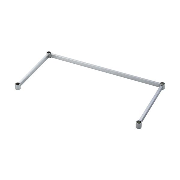 (大型) TRUSCO 256-4858 SFB-64S ステンレス製メッシュラック用三方フックバー 1824X457 2564858