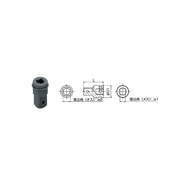 �������쏊 291 ���͎��g���N�c�[���p�A�_�v�^ 12.7 �� 9.53 �A�_�v�^4P-3