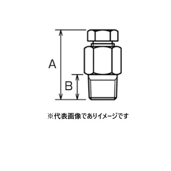 コンプレッションフィッティング R3/8CF φ3.2mm