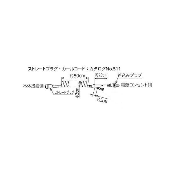 �������쏊 511 �X�g���[�g�v���O�E�J�[���R�[�h DAC�^�������d���G�A�g���N�p