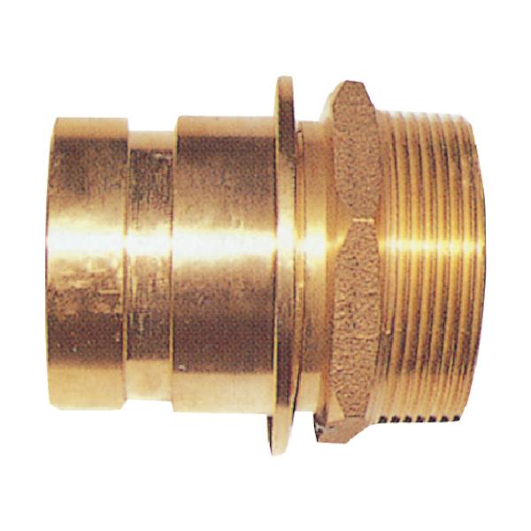 ■町野式接手 ガスネジ雄×町野雄 c103 φ38オス×2"オスネジ異径の特長●町野式接手　ガスネジ雄×町野雄　Ｃ１０３　φ３８オス×２”オスネジ異径●町野式接手並びに媒介継手は未検品です消防車には不可ですPTオスネジ側にはかならずシール剤...