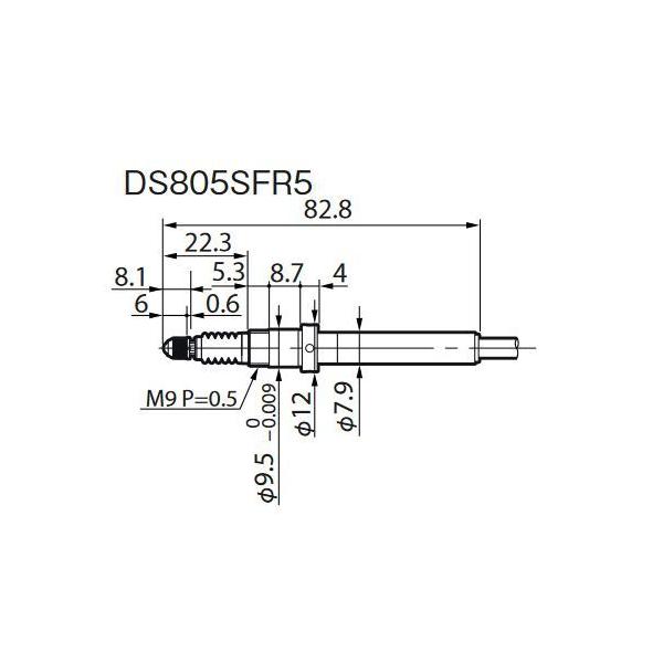 �}�O�l�X�P�[�� DS805SFR5 USB�Ή��f�W�^���Q�[�W ����͈́F5mm �t�����W USB�Q�[�W �ڐG���ψʃZ���T�[