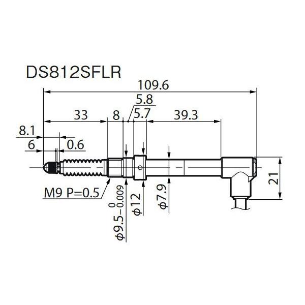 }OlXP[ DS812SFLR USBΉfW^Q[W ͈:12mm tWCgAO USBQ[W ڐGψʃZT[