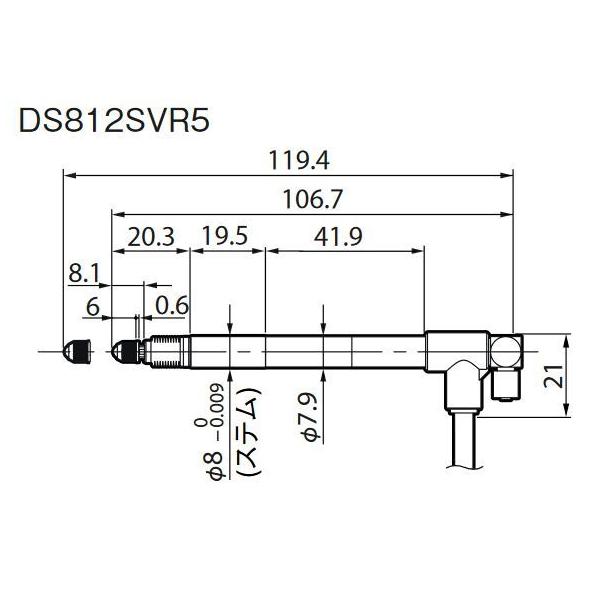 }OlXP[ DS812SVR5 USBΉfW^Q[W ͈:12mm j[}`bNvbV USBQ[W ڐGψʃZT[