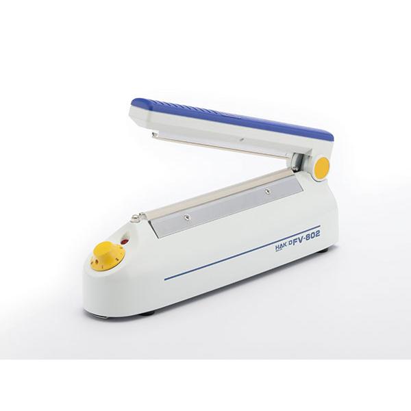 卓上シーラー　HAKKO FV-802 シュリンクフィルム付き FV802-01 卓上シーラー FV802-01 HAKKO(白光) シール幅1.6mm