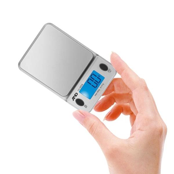 (݌Ɍ) A&amp;D HJ-150A RpNgXP[ Ђ傤:150g ڗ:0.1g |PbgTCY fW^ HJ150A-JA