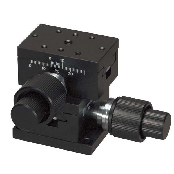 中央精機 LD-612S DT XY軸ステージ 40×60 粗微動ハンドル : ハカル.com