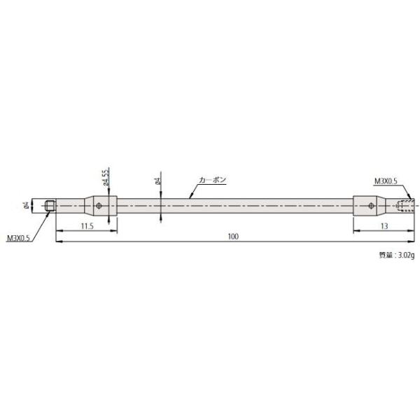 �~�c�g�� 06ABS916 �X�^�C���X ��t���l�W�a:M3 MS3-EXT100G