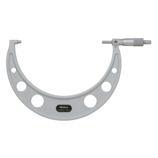 ミツトヨ マイクロメーター200㎜ ミツトヨ OM-200 103-144 標準外側アナログマイクロメーター
