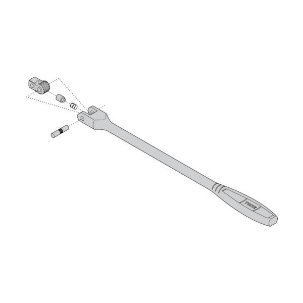 TONE RK-NS2 スピンナハンドル用パーツ ナットスピンナー リペアキット