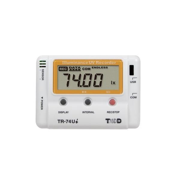 T&amp;D TR-74Ui-S ����ǂƂ� �Ɠx�E���O���E���x�E���x�f�[�^���K�[ �e�B�[�A���h�f�B�[