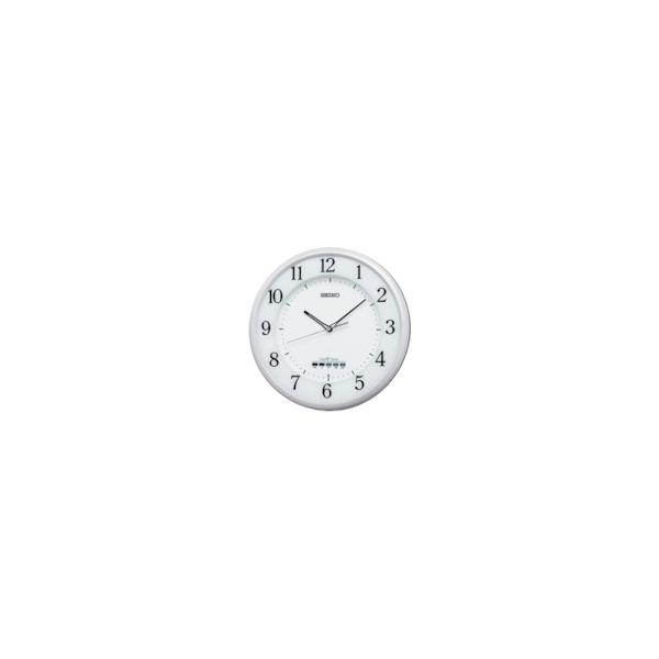 SEIKO ZS255W 電波掛時計 セイコーネクスタイム 白パール 直径310mm