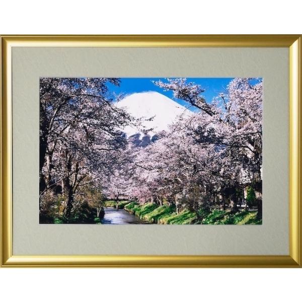 【偕拓堂より直送】偕拓堂から発送する商品は同梱でお届けできます。開運力の強い「インテリアフォト」を貴方のお部屋にお飾りください。日本の国花「桜」と日本の象徴「富士山」の日本人の心のふるさとを見るような情景でしたので「心の情景」と ネーミング...
