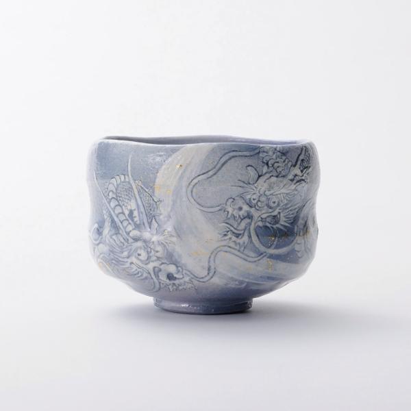 兜画」楽入窯 吉村楽入 楽焼 五月兜 抹茶碗 茶道具 共箱 兜画」楽入窯