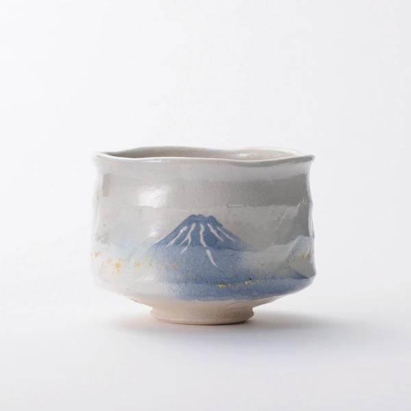吉村楽入 2024年新春作品 青富士 季節茶碗 楽入印 : 心斎橋花房ヤフー