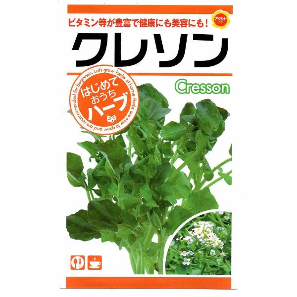 アタリヤ農園 ハーブ種 はじめておうちハーブ クレソン M E Hanas イーハナス Yahoo 店 通販 Yahoo ショッピング