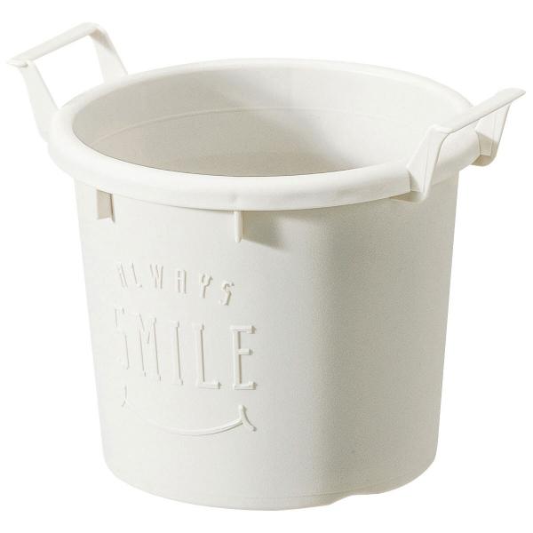 雑貨のような遊び心あるコンテナポット。機能とデザインを両立した取っ手は使い勝手がよく、受け皿を利用して収納容器にできるなど、使途が広がります。●丈夫で扱いやすい「取っ手」。●刻印部分に色を塗って、自分だけのオリジナルポットとしてお楽しみいた...