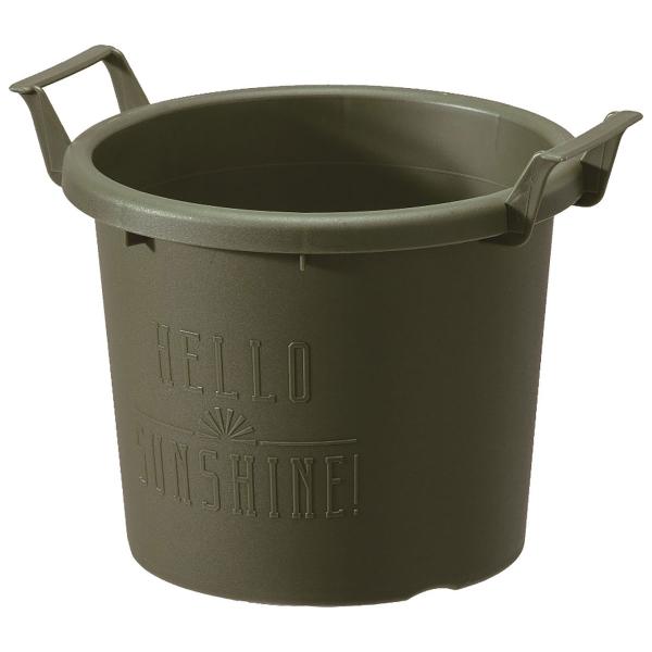 雑貨のような遊び心あるコンテナポット。機能とデザインを両立した取っ手は使い勝手がよく、受け皿を利用して収納容器にできるなど、使途が広がります。●丈夫で扱いやすい「取っ手」。●刻印部分に色を塗って、自分だけのオリジナルポットとしてお楽しみいた...