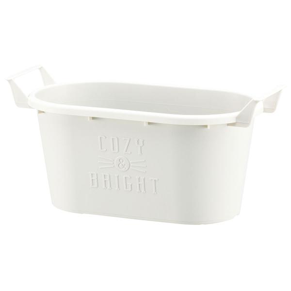 雑貨のような遊び心あるコンテナポット。機能とデザインを両立した取っ手は使い勝手がよく、受け皿を利用して収納容器にできるなど、使途が広がります。●丈夫で扱いやすい「取っ手」。●刻印部分に色を塗って、自分だけのオリジナルポットとしてお楽しみいた...