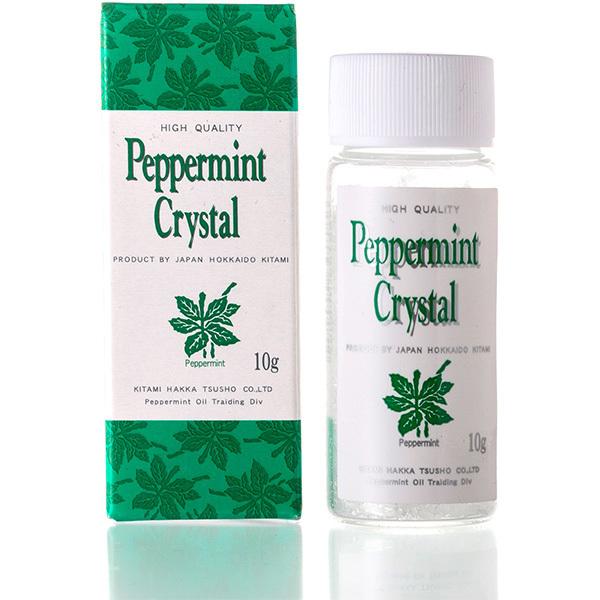 クリスタルペパーミント 10g 北見ハッカ通商 薄荷脳 peppermint