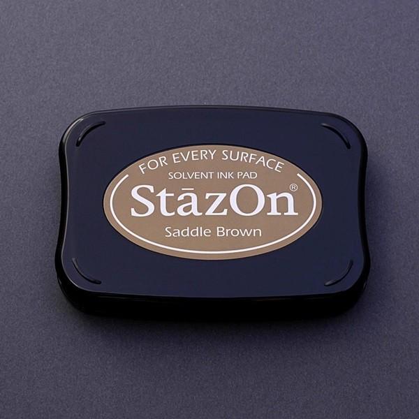 ご印鑑用サプライ-ステイズオン-スタンプバッド-サドルブラウン(Sz-43) :41003513:いいはんこやどっとこむ - 通販 - Yahoo !ショッピング