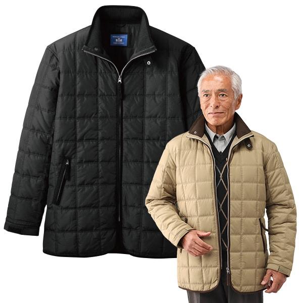 アーバンエクスプレス ブロックキルト中わたジャケット : は