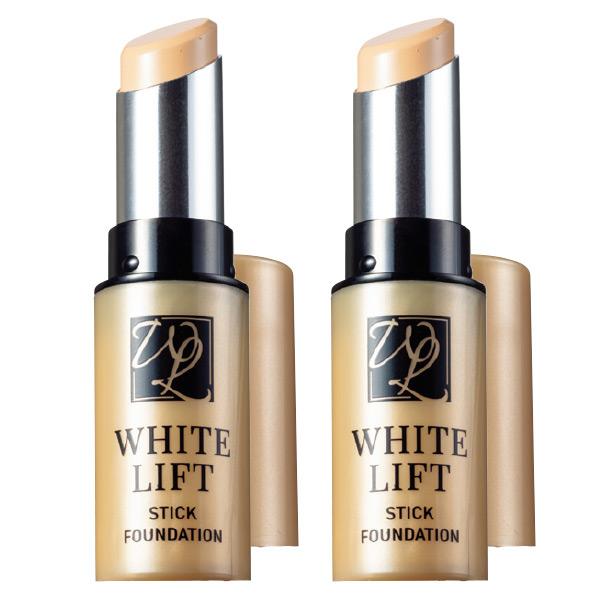 薬用ホワイトリフト スティックファンデ 2本組 : はぴねすくらぶYahoo