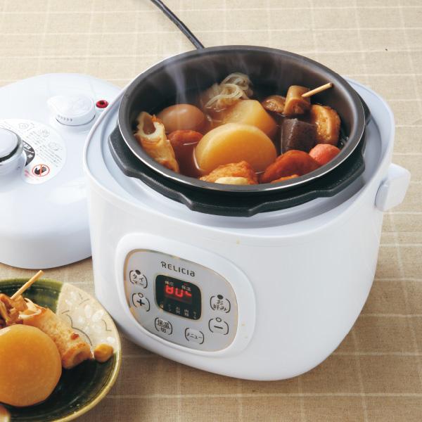 電気圧力鍋 コンパクト電気圧力鍋 : はぴねすくらぶYahoo!ショップ - 通販 - Yahoo