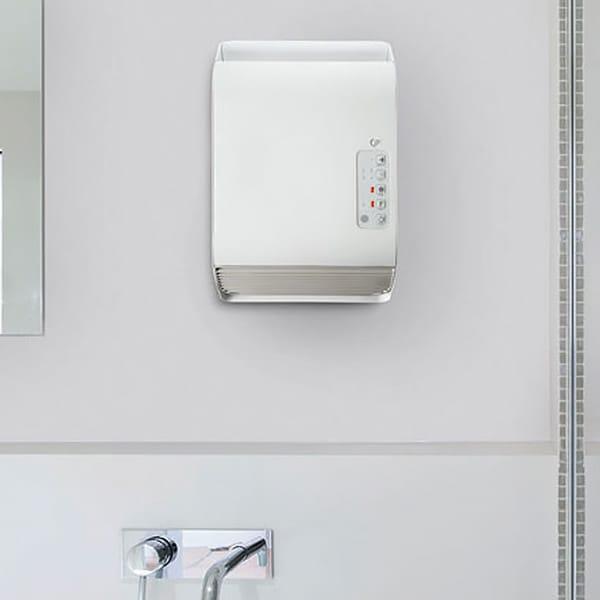 壁掛け脱衣所ヒーター(人感センサー付き) Amazon | ヒーター 壁掛け 人感センサー付き セラミックヒーター