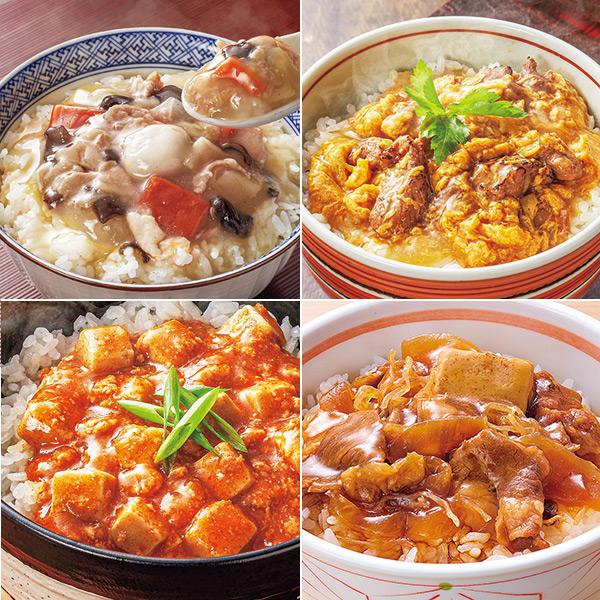 日本ハム 3種のどんぶりの具 18食セット+牛すき焼き丼の具3食 : は