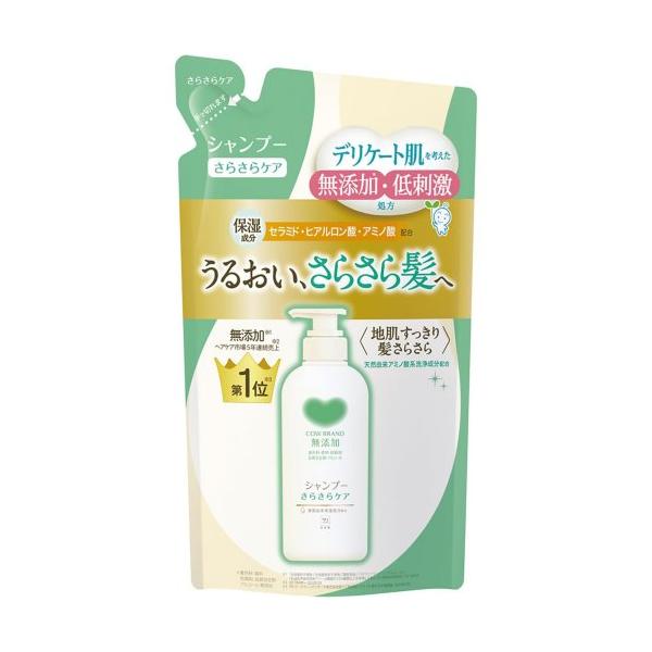 他サイト： カウブランド　無添加シャンプー　さらさらケア　つめかえ用　COW　BRAND　360mlの商品画像