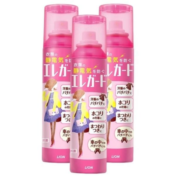商品説明　衣類・布製品のパチパチ・まつわりつき、ホコリ・花粉の付着を抑える、静電気防止スプレー静電気除去脱衣時のパチパチやスカートのまつわりつきなど衣類の不快な静電気を瞬時に除去。静電気防止事前にスプレーしておけば、静電気を予防します。車の...