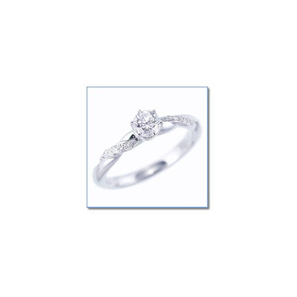 婚約指輪 シチズン ブランド セントピュールダイヤモンドブライダルリング エンゲージリング 大粒 Creativeweb Pt