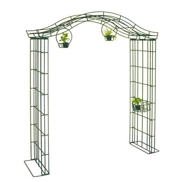 ガーデンアーチ ローズアーチ 高級 モスグリーン A パーゴラ 幅00 高さ2450 奥行600 手作り 異形棒鋼 ガーデニング 特注可能 送料無料 G051 家と庭のdiy通販 イーハウスマニア 通販 Yahoo ショッピング