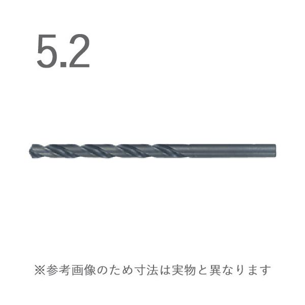 鉄工用 ストレートドリル 三菱マテリアル ハイス SDD0520 刃先径5.2