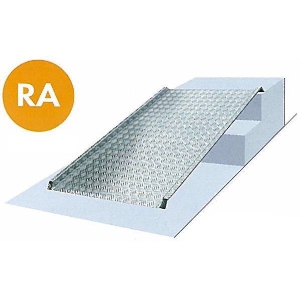 段差スロープ 階段 段差解消 車椅子スロープ バリアフリーアルミスロープ Ra 905 1250mm アルミ縞板製 脱輪防止曲げ加工 U0015 Mis 家と庭のdiy通販 イーハウスマニア 通販 Yahoo ショッピング