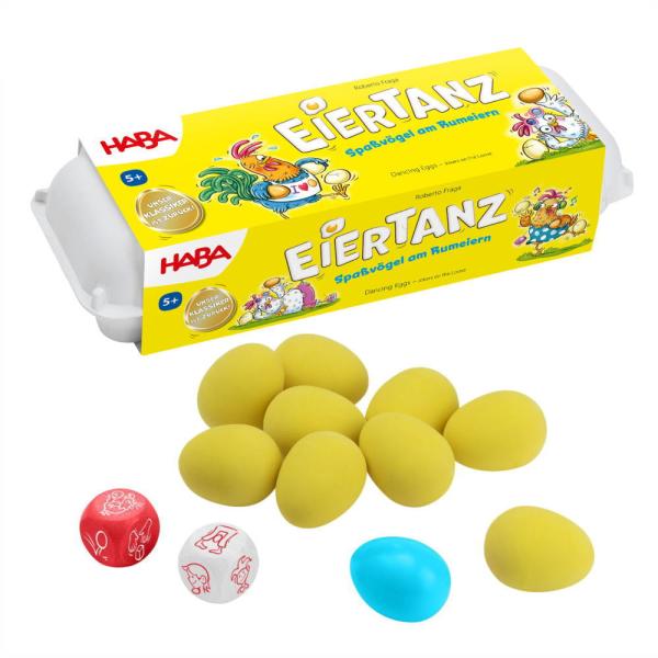 ダンシングエッグ HA2206 HABA ハバ 知育玩具 知育 おもちゃ ボードゲーム ゲーム カードゲーム 誕生日 クリスマス プレゼント