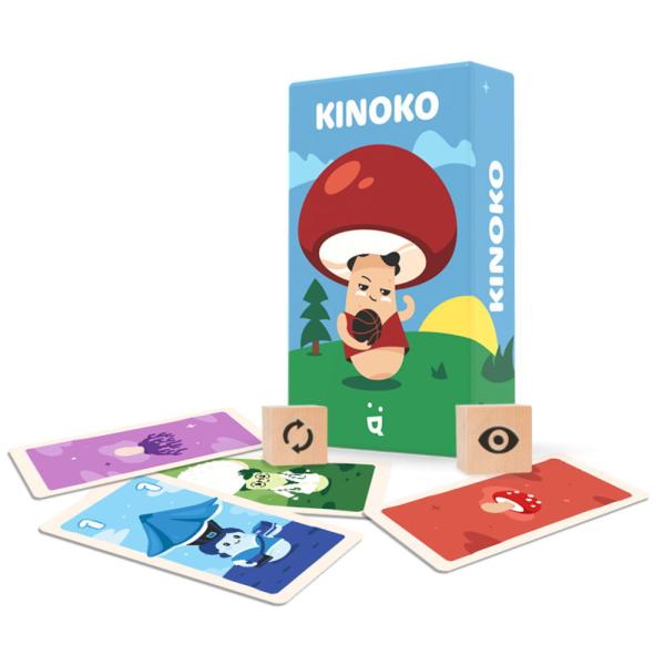 シークレットキノコ (日本語説明書付き) KINOKO カードゲーム スイス パーティーゲーム あそび おもちゃ 知育 玩具 出産 祝 誕生日 プレゼント