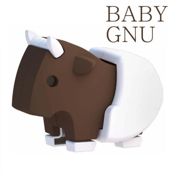 ハーフトイズ・ベビーヌー 動物 おもちゃ フィギュア かわいい アニマル 模型 パズル 玩具 知育 誕生日 プレゼント