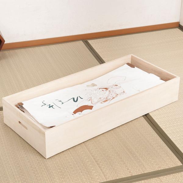 桐衣装箱 追加深衣装盆 桐ケース 衣装ケース 押入れ クローゼット 桐たんす 保管庫 保管ケース 着物 衣類収納 洋服 浴衣 桐箱 収納庫 和装 完成品