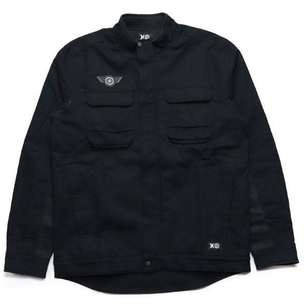 Hurley ミリタリージャケット 黒 Roland Sands Jacket Black 010 ハーレー Bv2127 Hue Extraissue 通販 Yahoo ショッピング