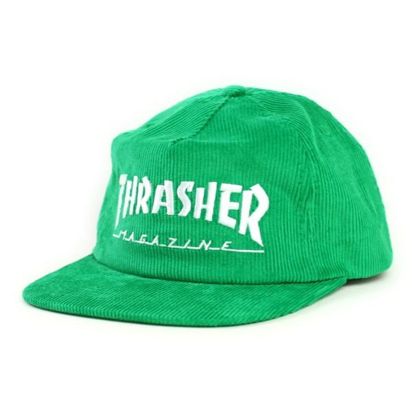 Thrasher Cap コーデュロイ素材 Maga Zine Logo Snapback Green グリーン スラッシャー キャップ Th170711a2 Extraissue 通販 Yahoo ショッピング