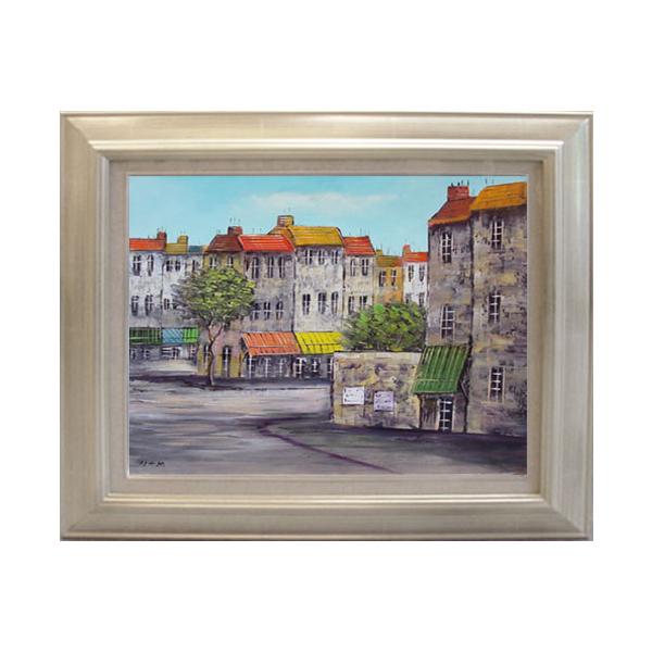 絵画 吉岡貞夫 シェルブール